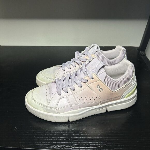 On The Roger Clubhouse Opal Prairie Limelight Women’s Size 6.5 Tennis Shoes - Picture 5 of 11